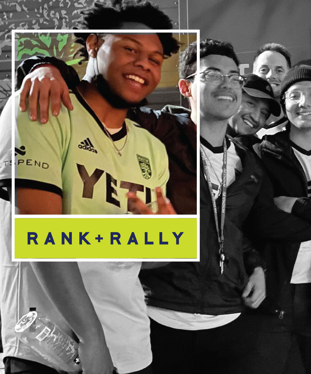 Rank+ Rally, Leveraging Technology & Analytics - mobile version
